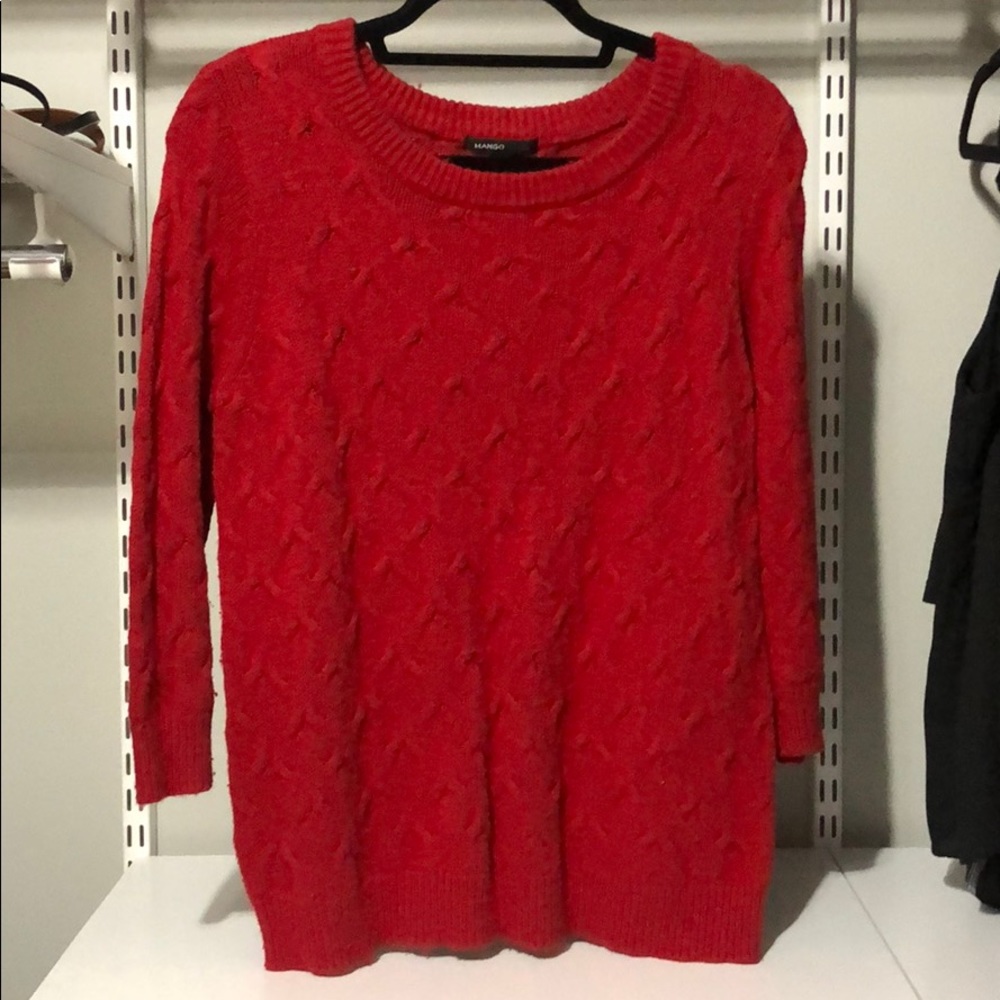 Red sweater